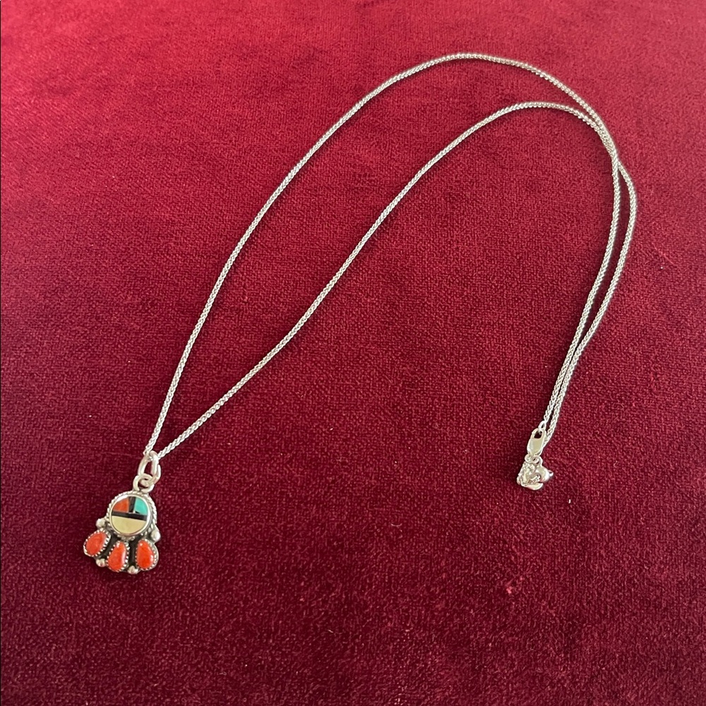 Mixed Stone Native American Necklace